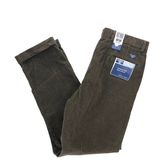 Dockers Other - NWT DOCKERS Corduroy Pant Green Classic Fit Pleated Cuffed Size 34x34